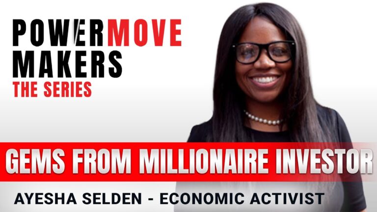 AYESHA SELDEN – GEMS FROM MILLIONAIRE INVESTOR